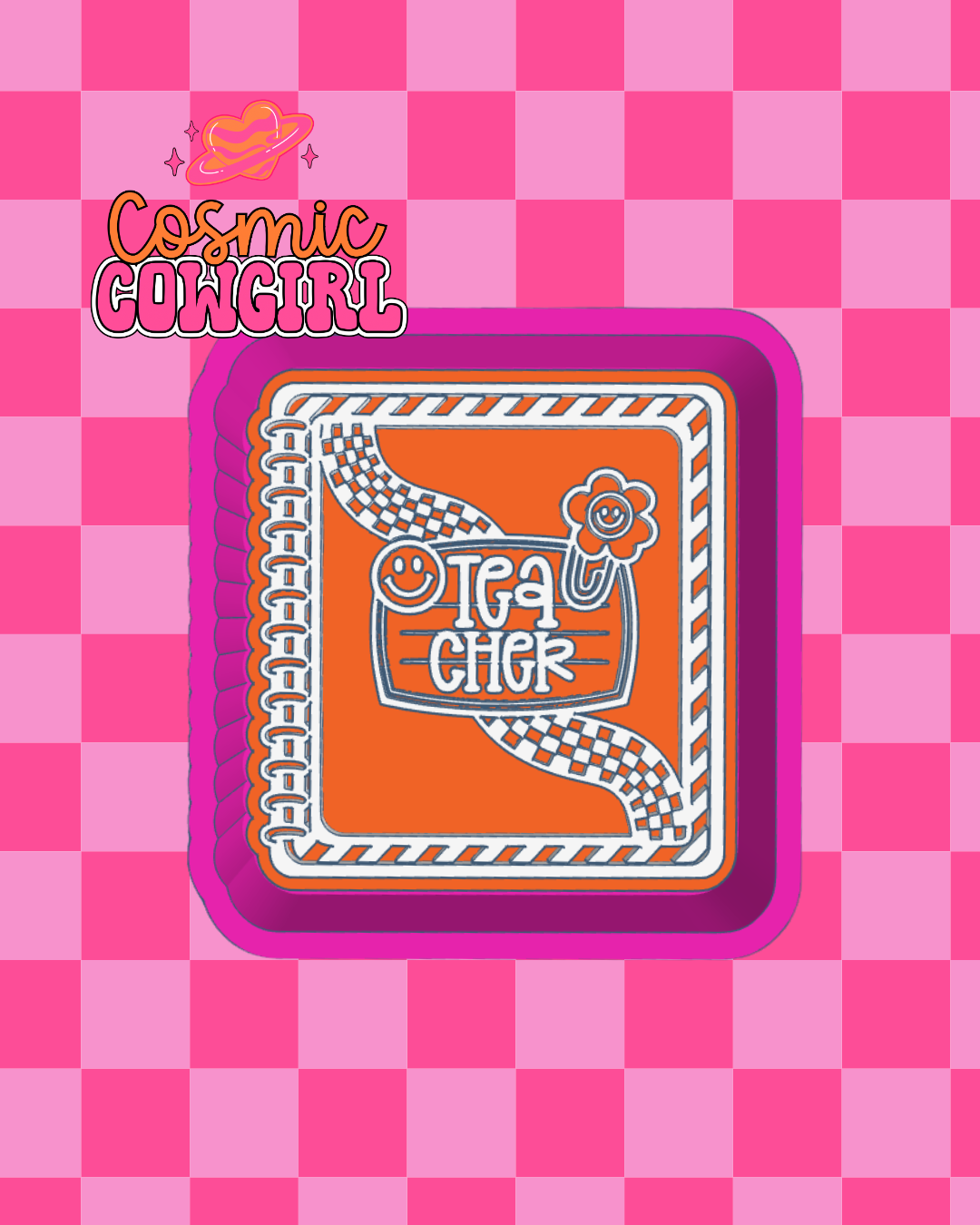 Retro Teacher Comp - Silicone Mold