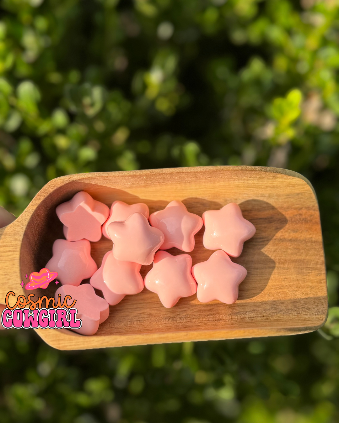 Light Pink Chunky Star - Charms