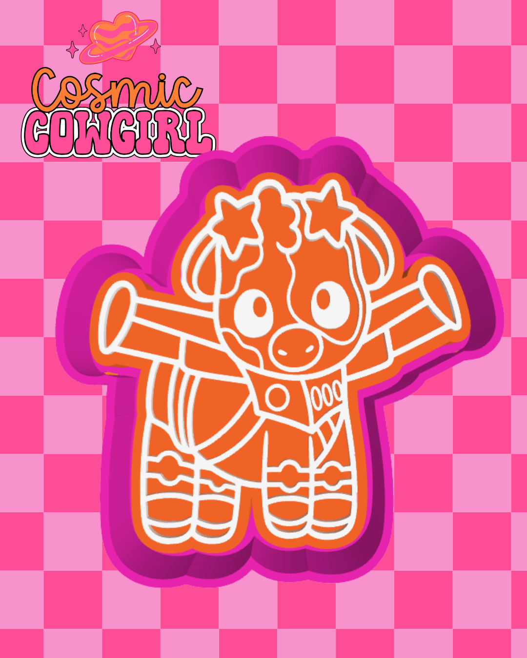 Toy Cow #2 - Silicone Mold