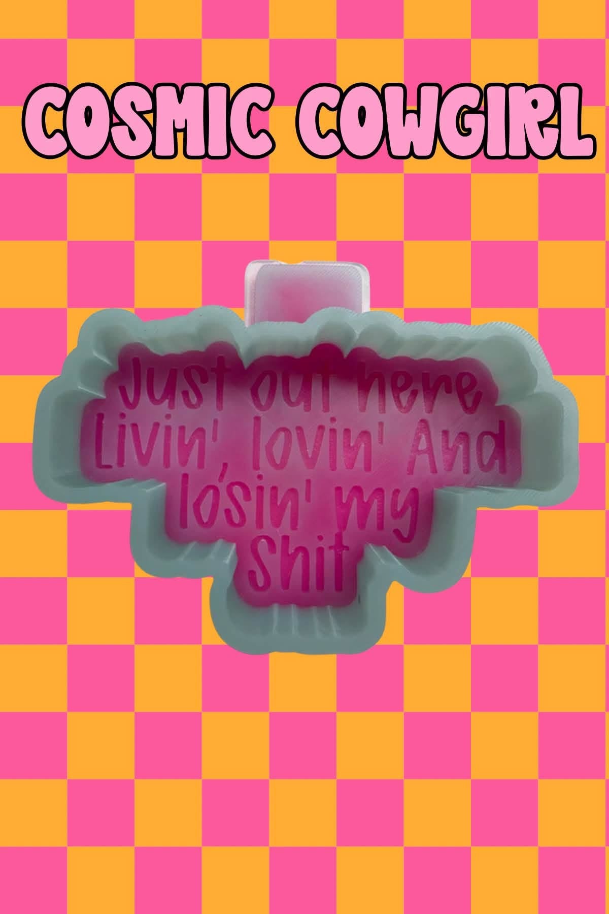 Livin’, Lovin’ And Losin’ My Shit- Silicone Mold