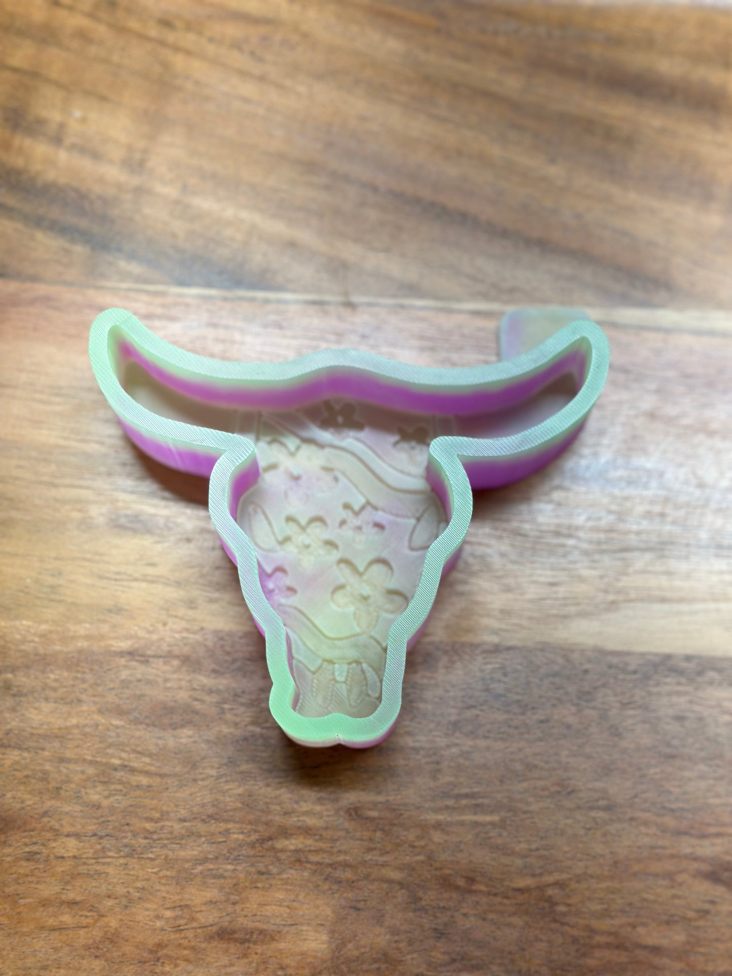 Groovy Bull - Silicone Mold