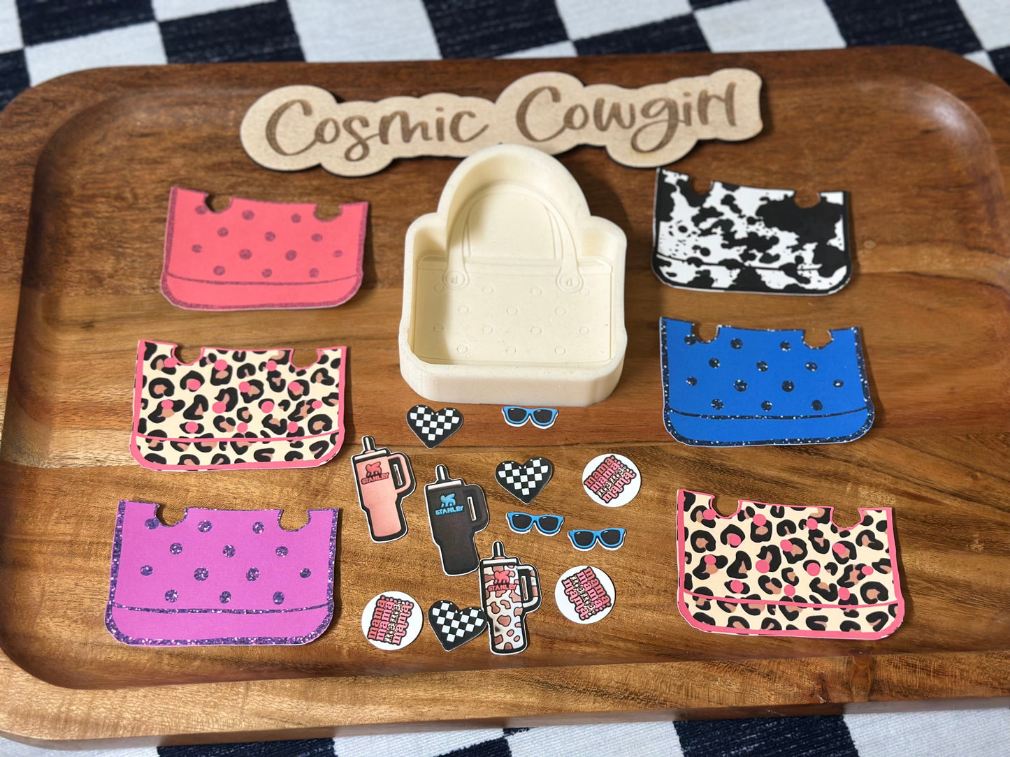 B Bag with Cardstock