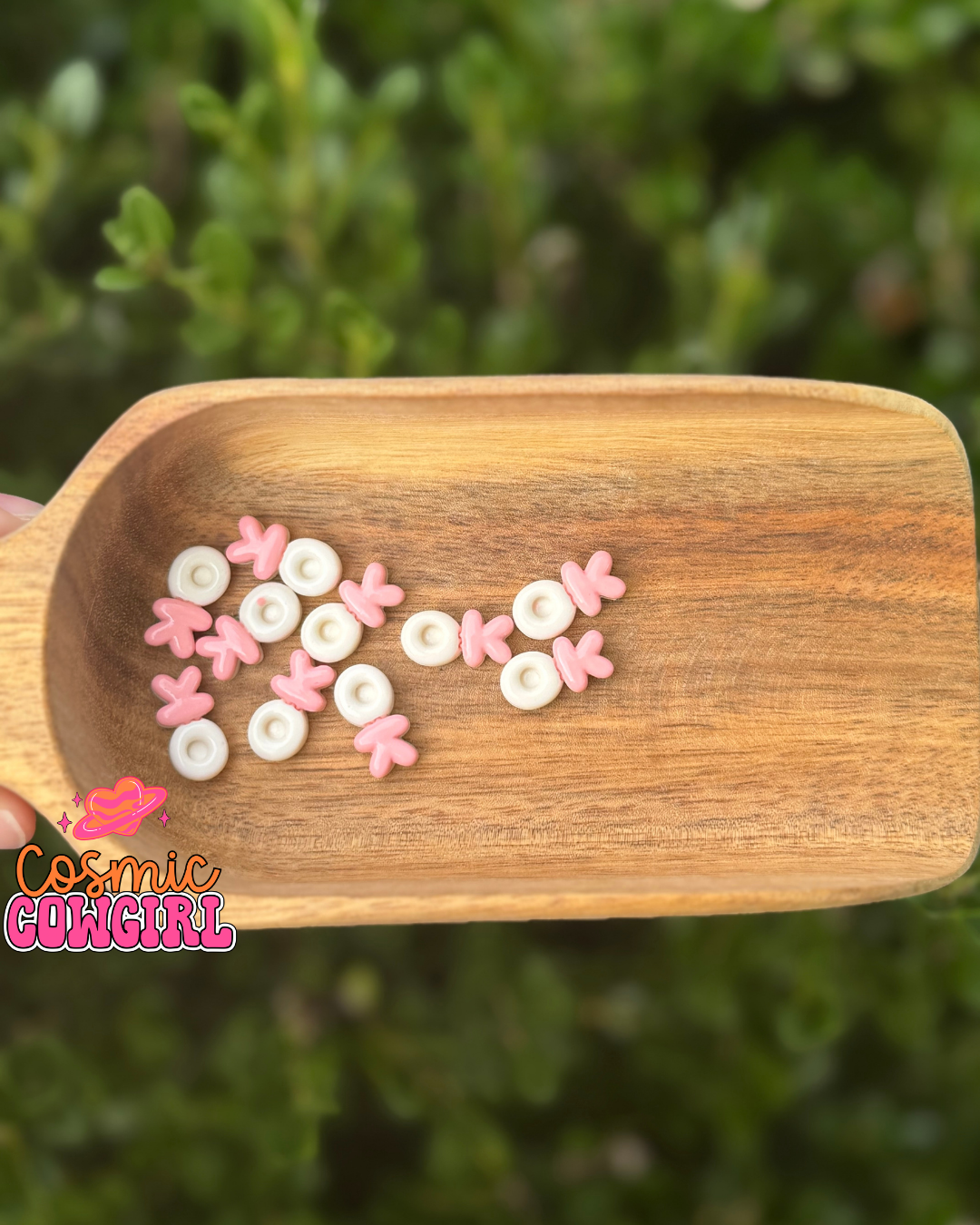 OK (pink/white) - Charms