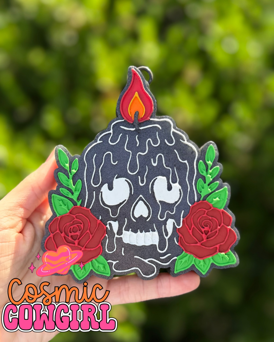 Melting Skull Candle- Silicone Mold