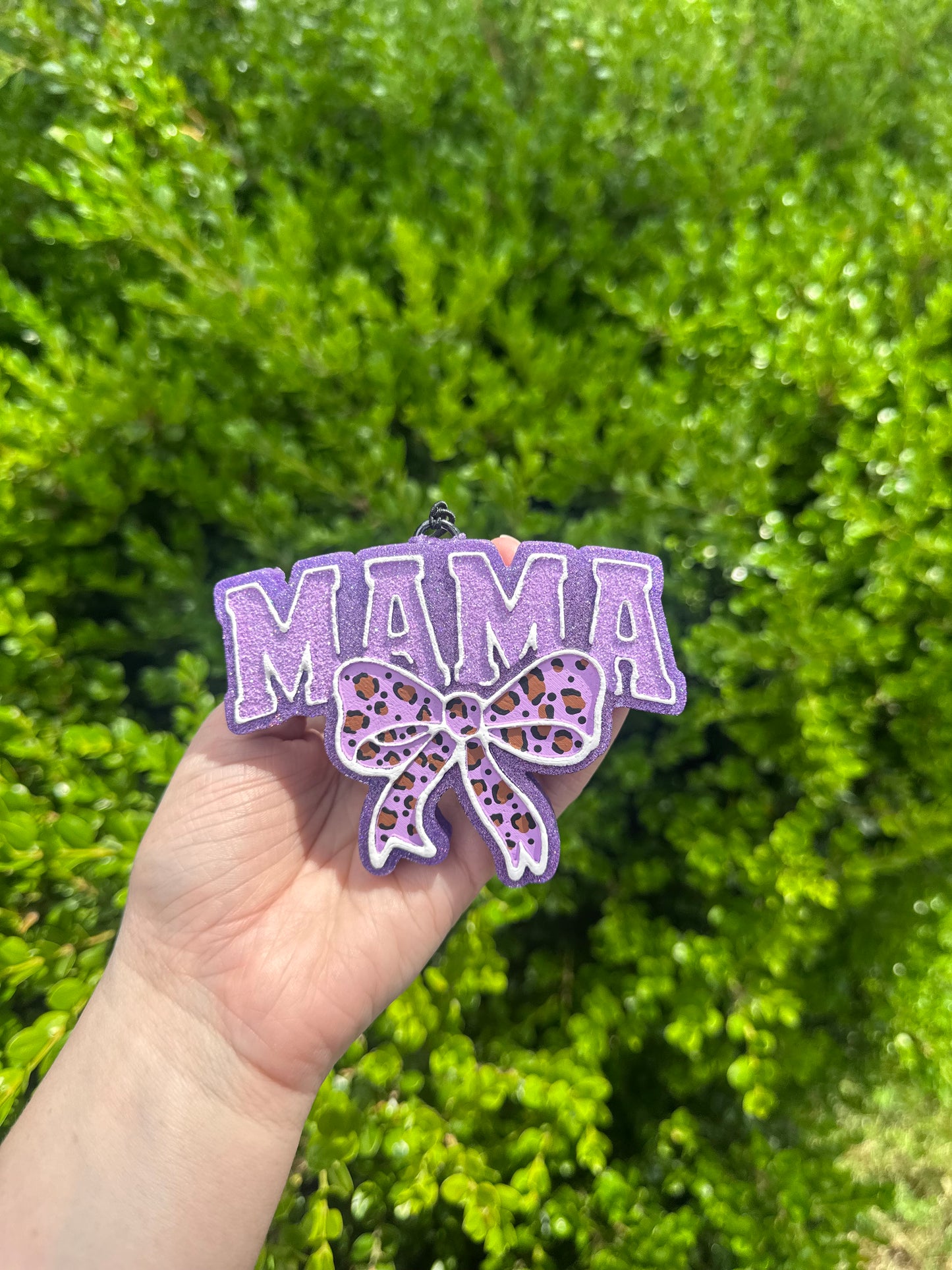 Mama With Bow - Silicone Mold ONLY