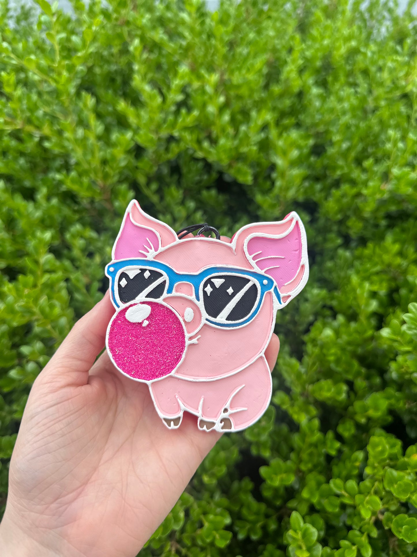 Pig With Bubblegum - Silicone Mold ONLY