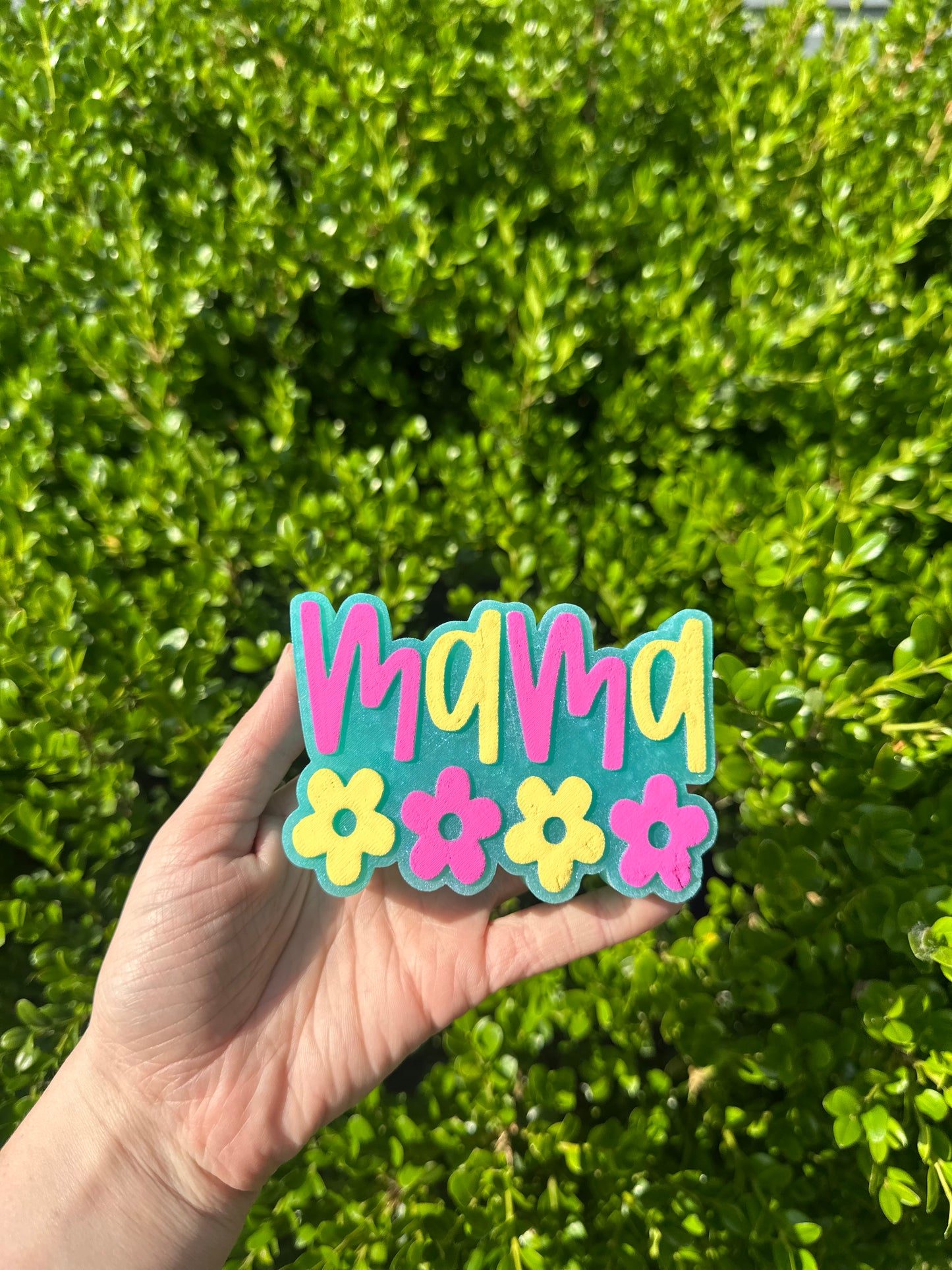 Floral Mama - Silicone Mold ONLY