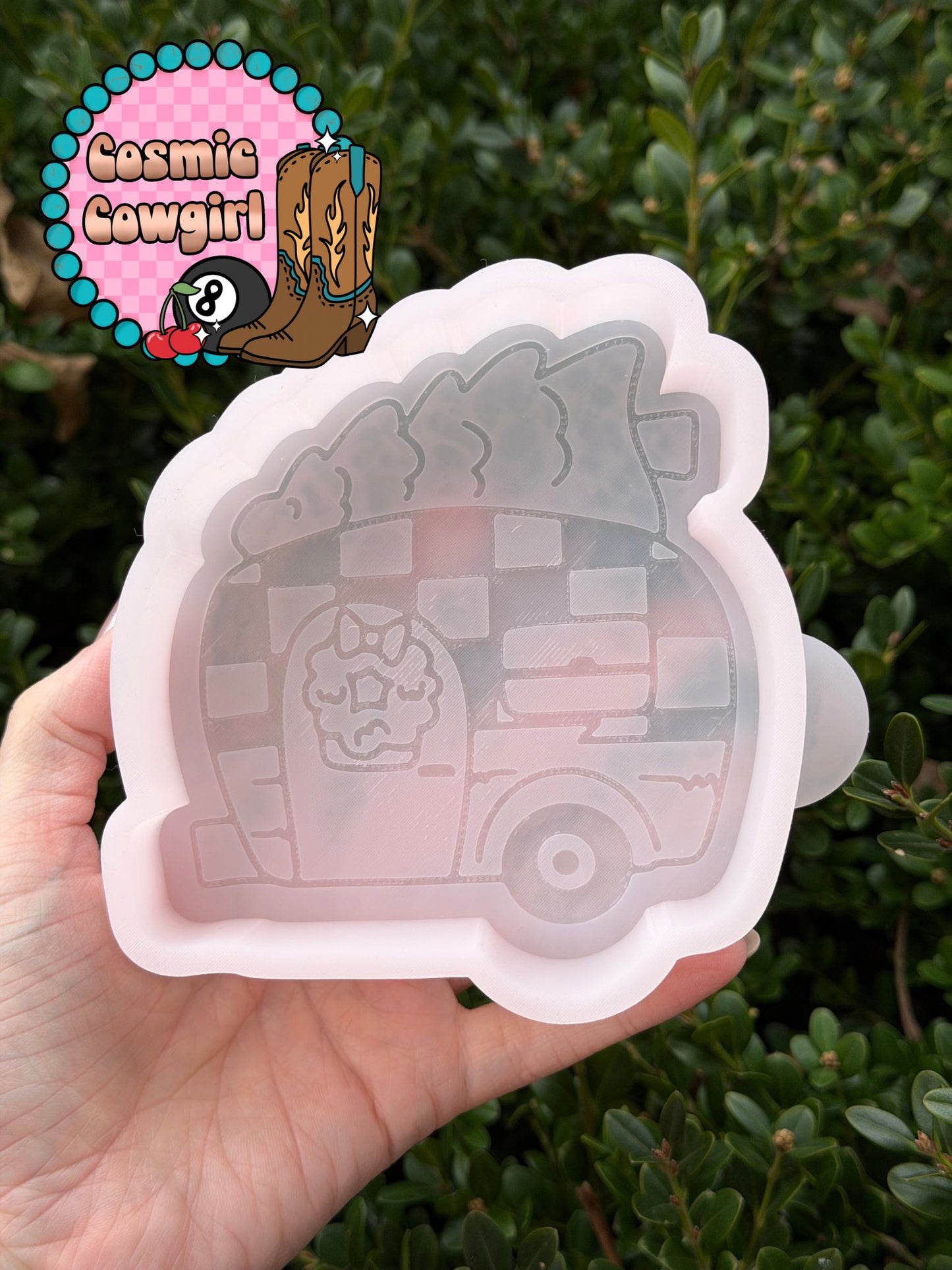 Christmas Camper - Silicone Mold Only