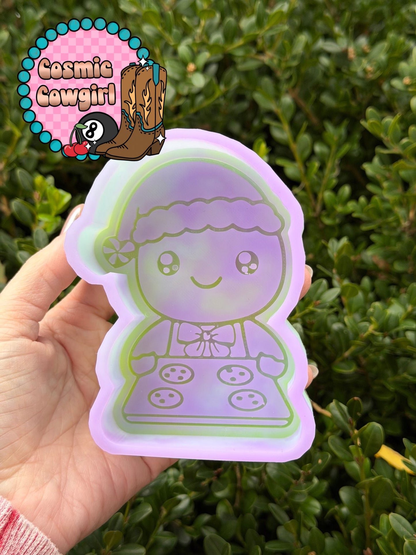 Gingerbread Baker Man - Silicone Mold Only