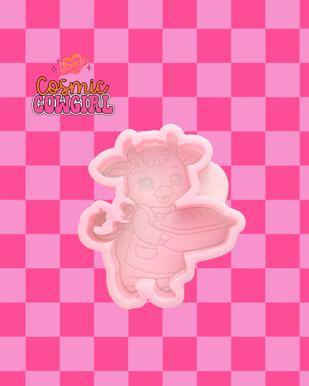 Cow Baking Sourdough - Silicone Mold