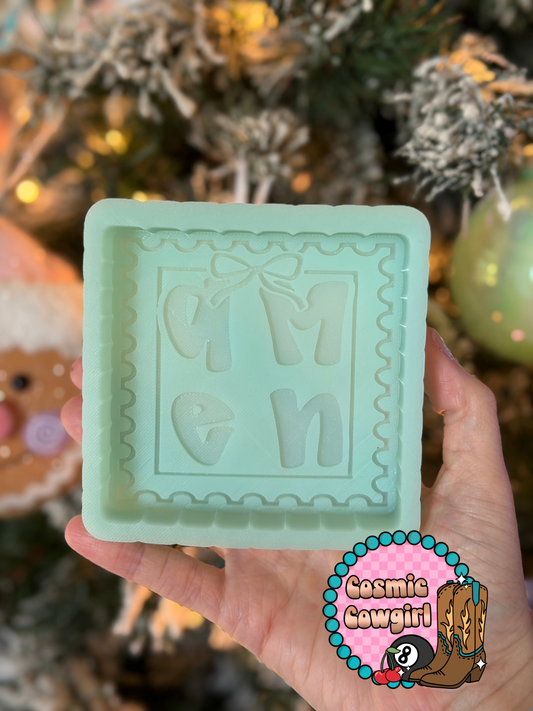 Amen Stamp - Silicone Mold ONLY