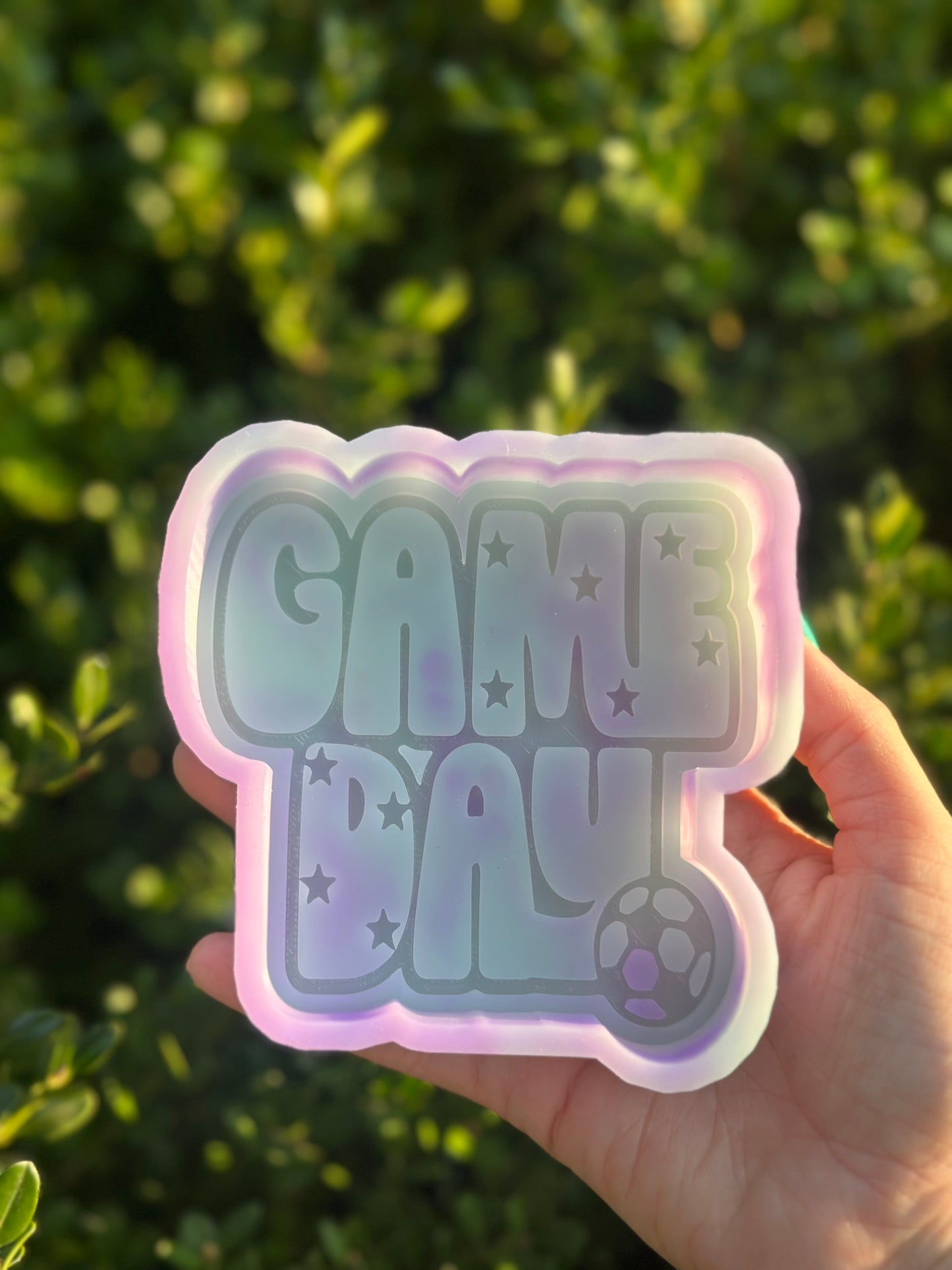 Soccer Game Day - Silicone Mold Only