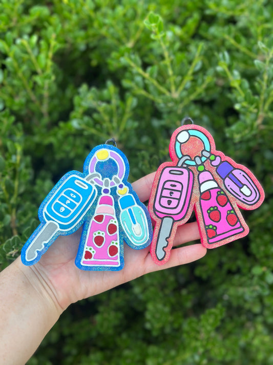 Girly Keys - Silicone Mold Only