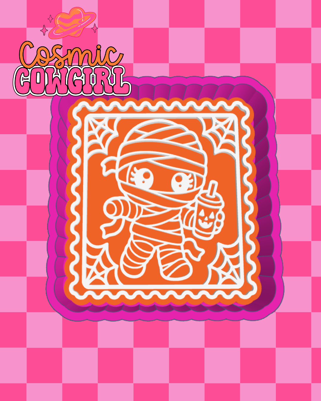 Mummy Stamp - Silicone Mold Only