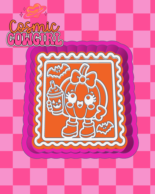 Pumpkin Stamp - Silicone Mold Only