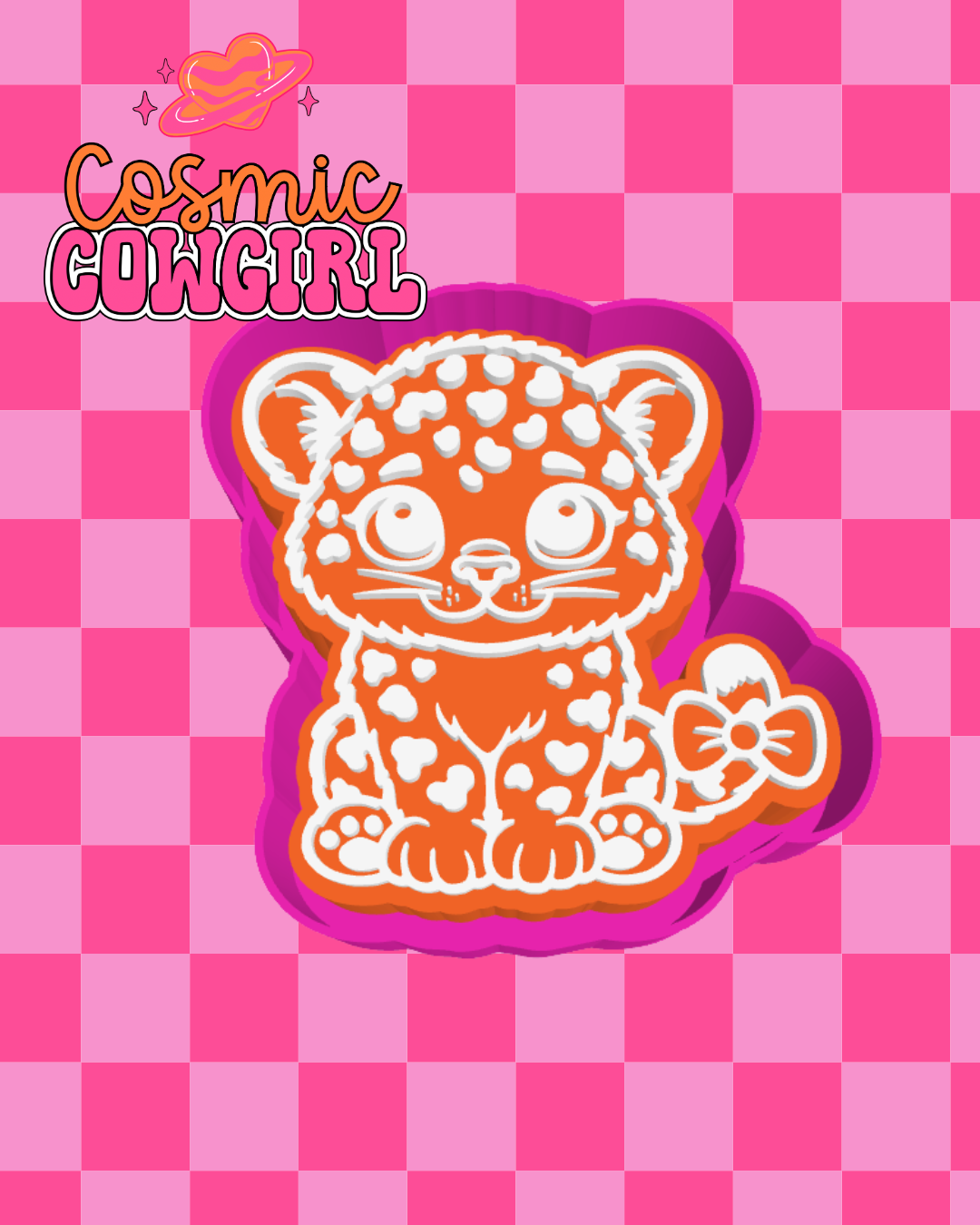 Baby Leopard - Silicone Mold Only