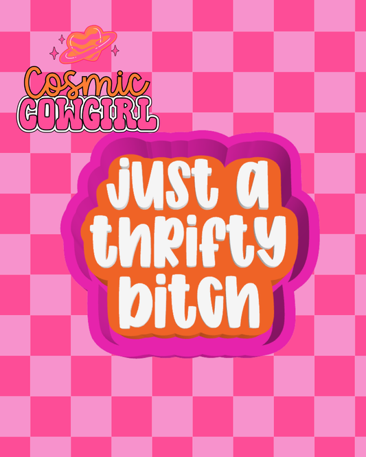 Just A Thrifty B - Silicone Mold