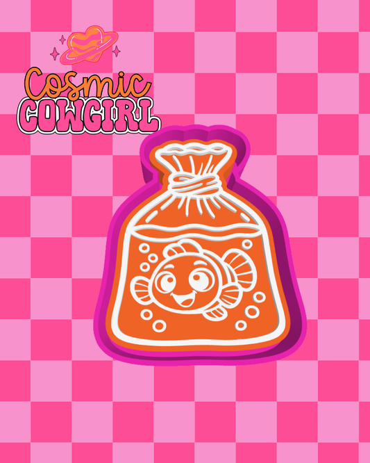 Fish In Bag - Silicone Mold Only