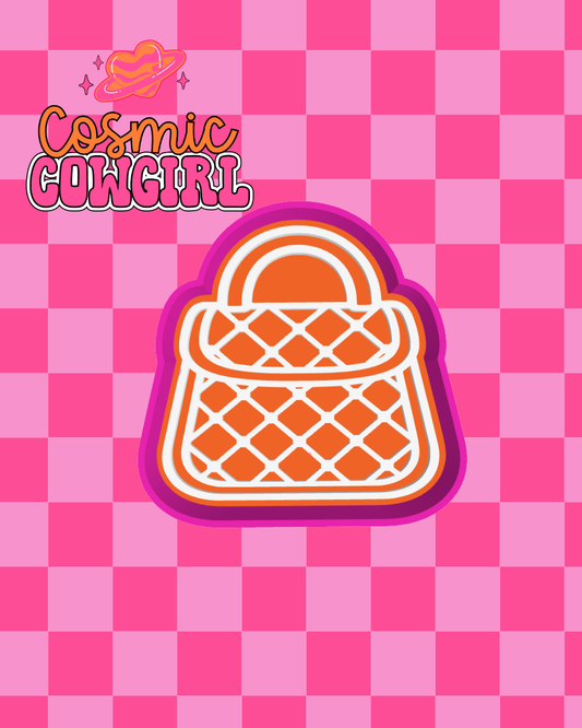 Quilted Purse - Silicone Mold Only