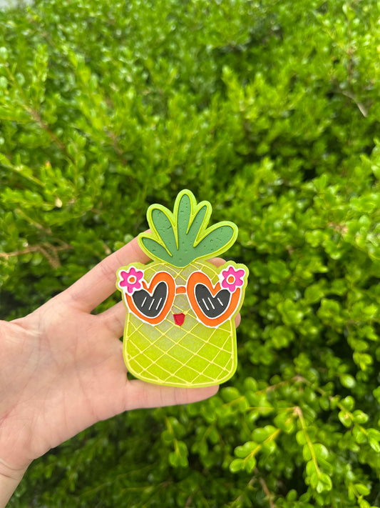 Groovy Pineapple - Silicone Mold ONLY