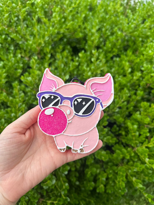 Pig With Bubblegum - Custom