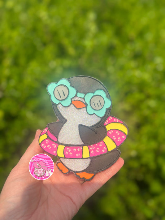 Penguin With Floatie - Custom