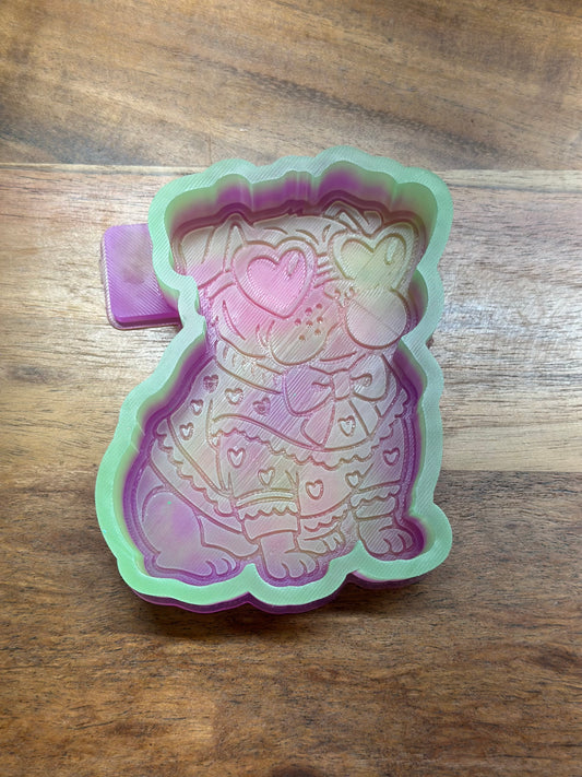 Bulldog With Sweater - Silicone Mold