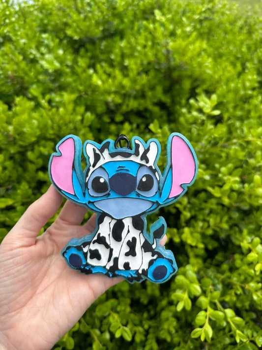 Blue Alien Cow - Silicone Mold ONLY