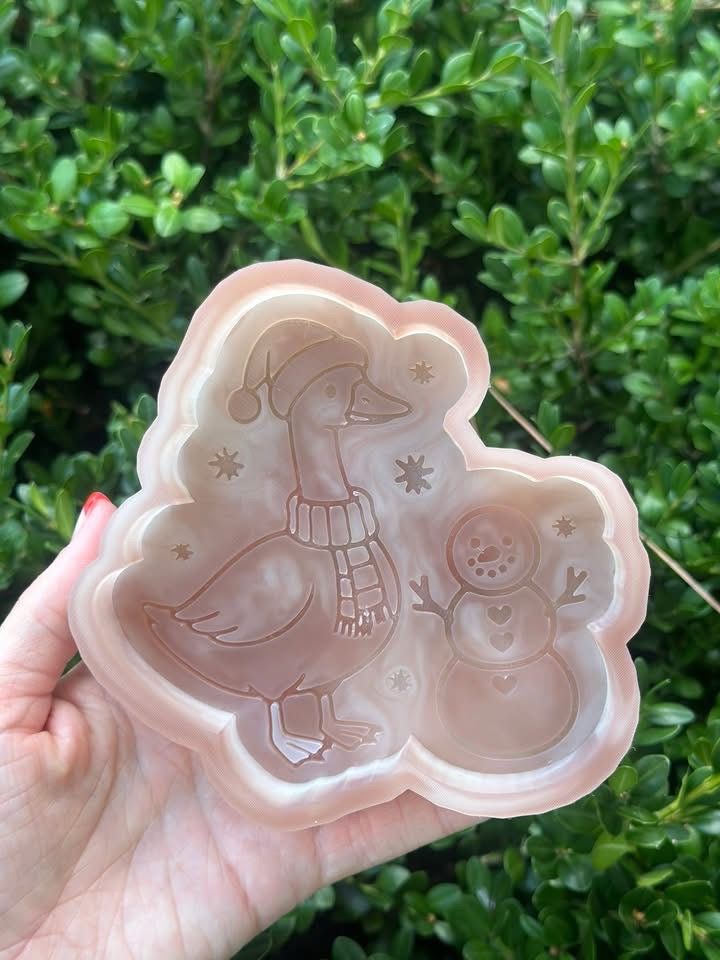 Winter Goose - Silicone Mold Only