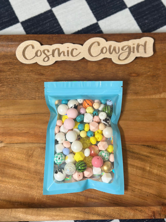Silicone + Acrylic Bead Mix