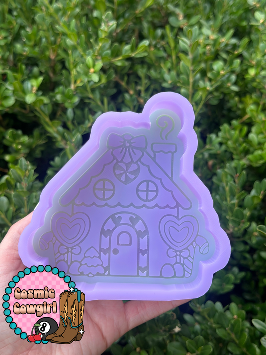 Gingerbread House - Silicone Mold Only
