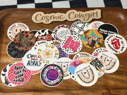 3" Round Cardstock