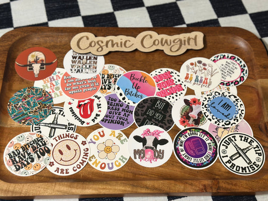 3" Round Cardstock