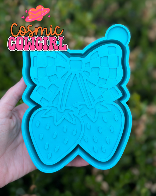 Strawberry Bow - Silicone Mold