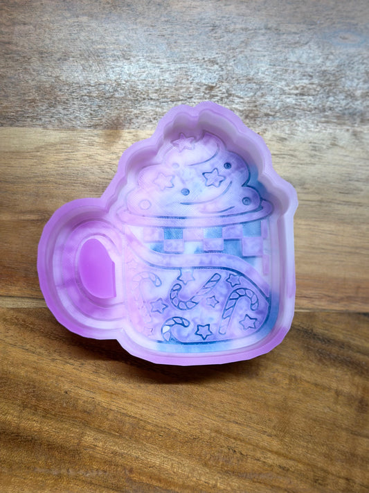 Candy Cane Mug - Silicone Mold