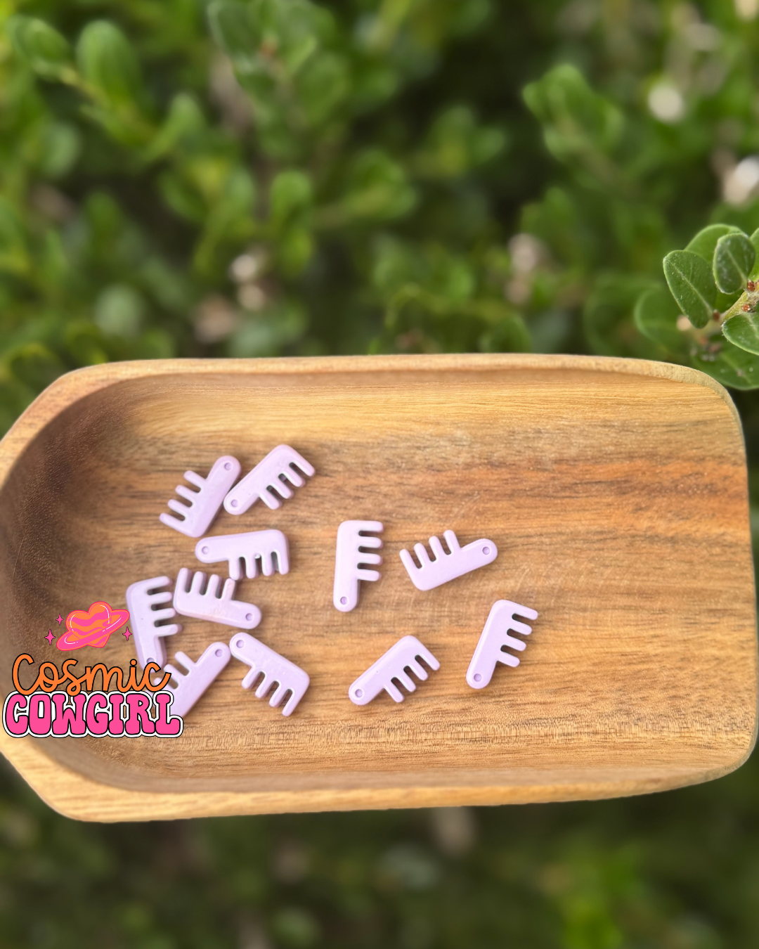 Purple Comb - Charm