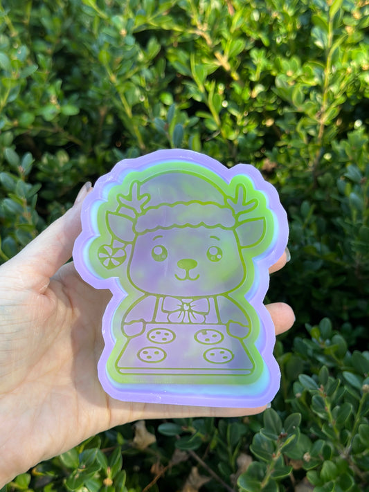 Reindeer Baker - Silicone Mold Only