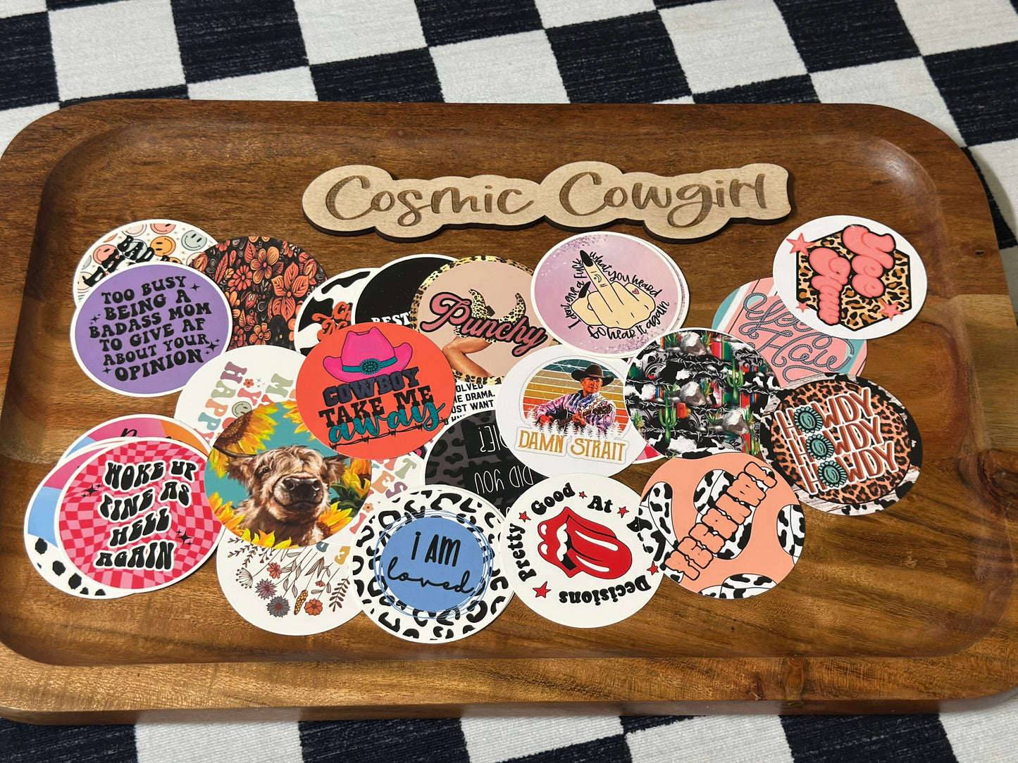 3" Round Cardstock