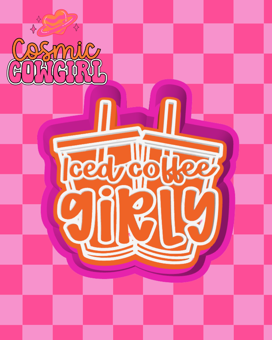 Iced Coffee Girly - Silicone Mold