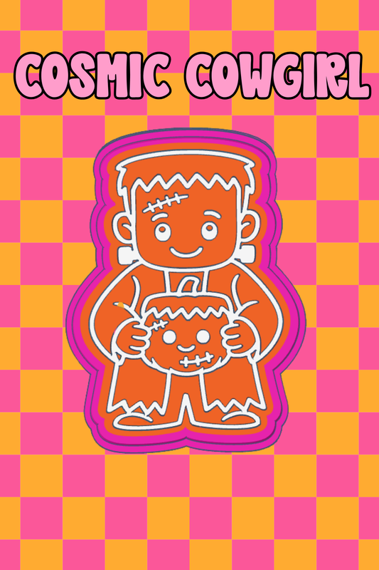 Frankenstein + Pumpkin - Silicone Mold