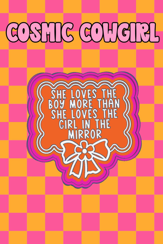 She Loves The Boy More - Silicone Mold