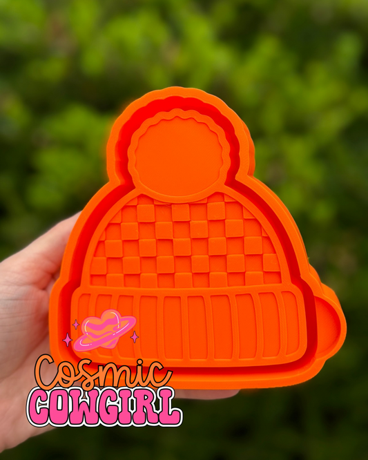 Checkered Beanie - Silicone Mold