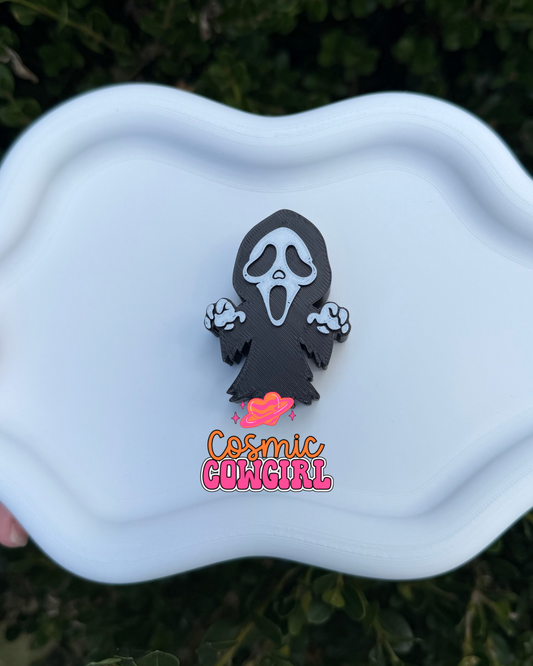 Ghost Face - 3D Printed Straw Topper