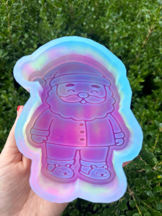 Santa Pajamas - Silicone Mold Only