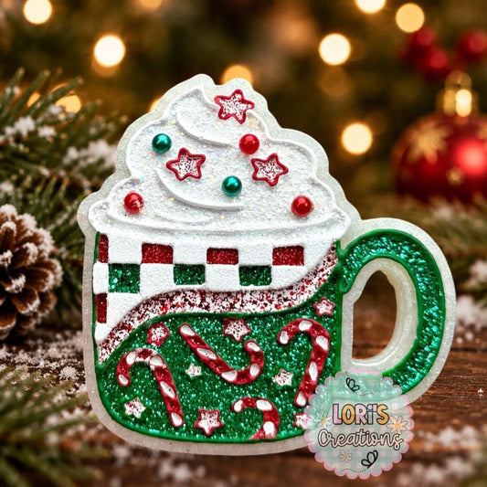 Candy Cane Mug - Silicone Mold