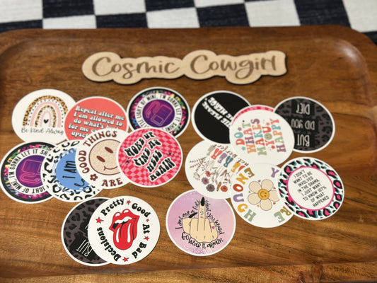 3" Round Cardstock