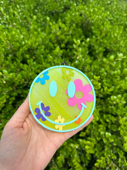 Floral Smiley - Custom