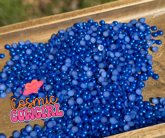 Blue Jean Baby - 4mm Pearls