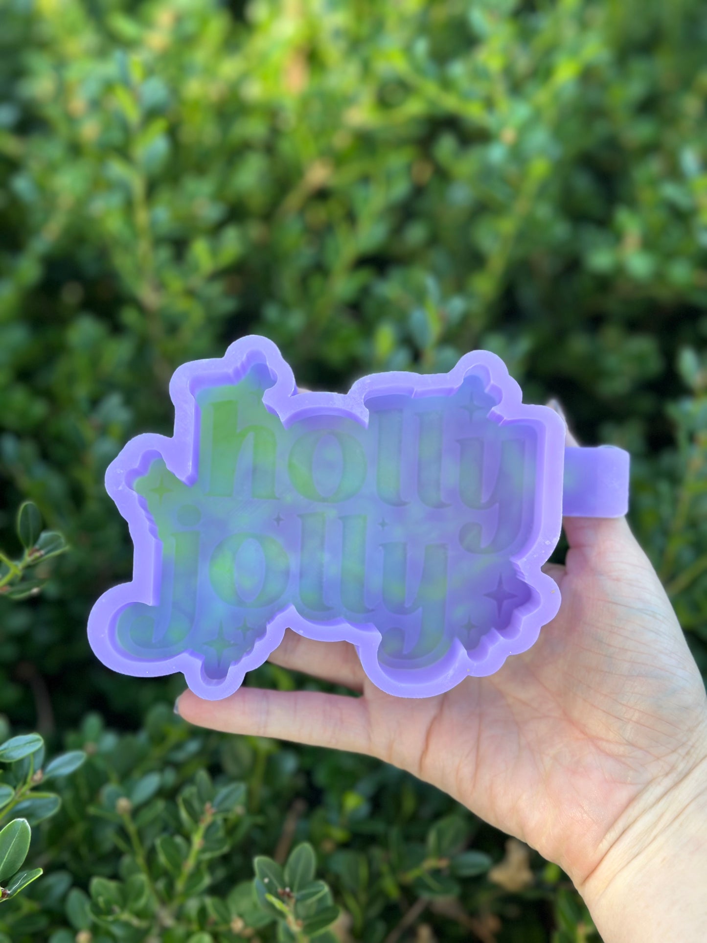 Holly Jolly - Silicone Molds Only
