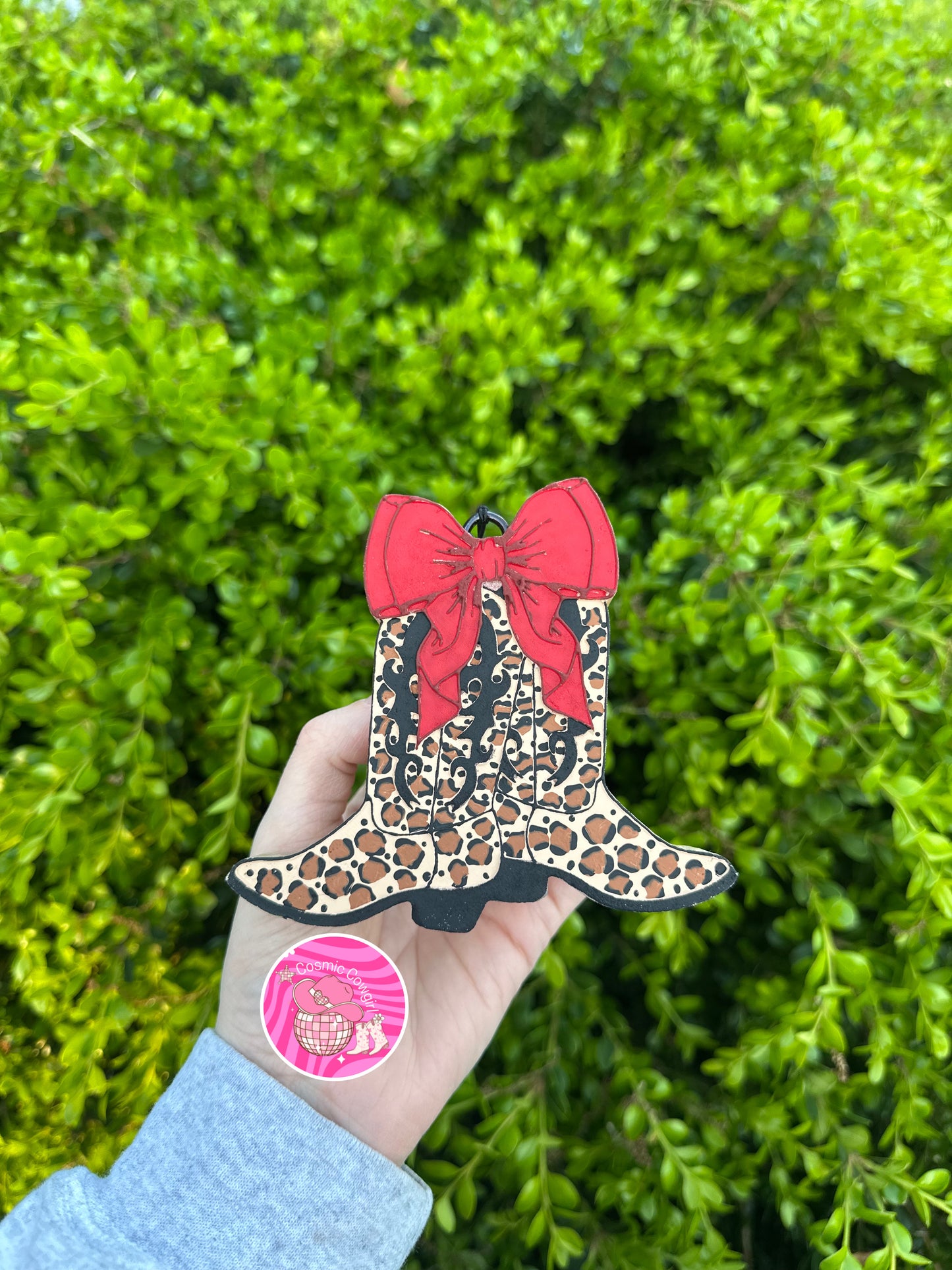 Cowgirl Boots With Bow - Custom